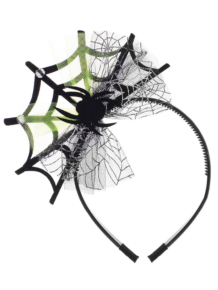 Halloween Spider and Cobweb Shape Gothic Cosplay Headband