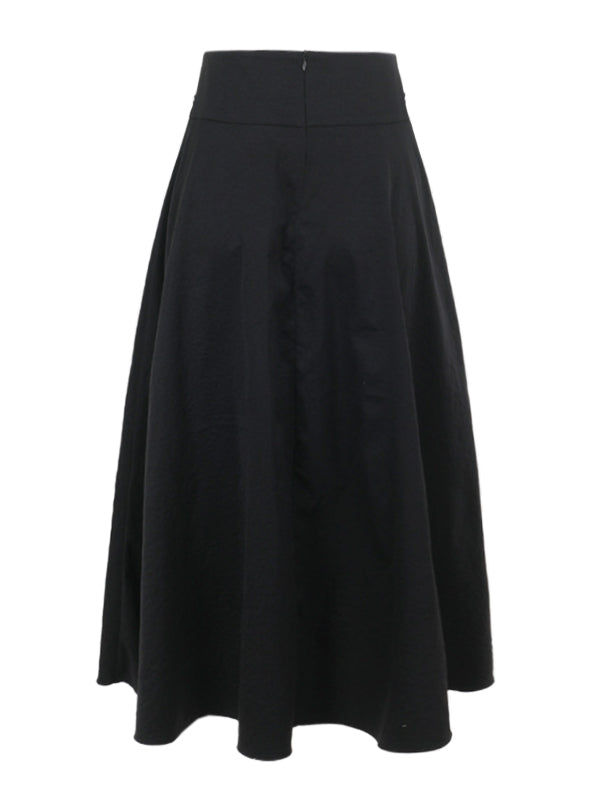 Lace Up High Low Irregular Long Victorian Medieval Style Hem Skit
