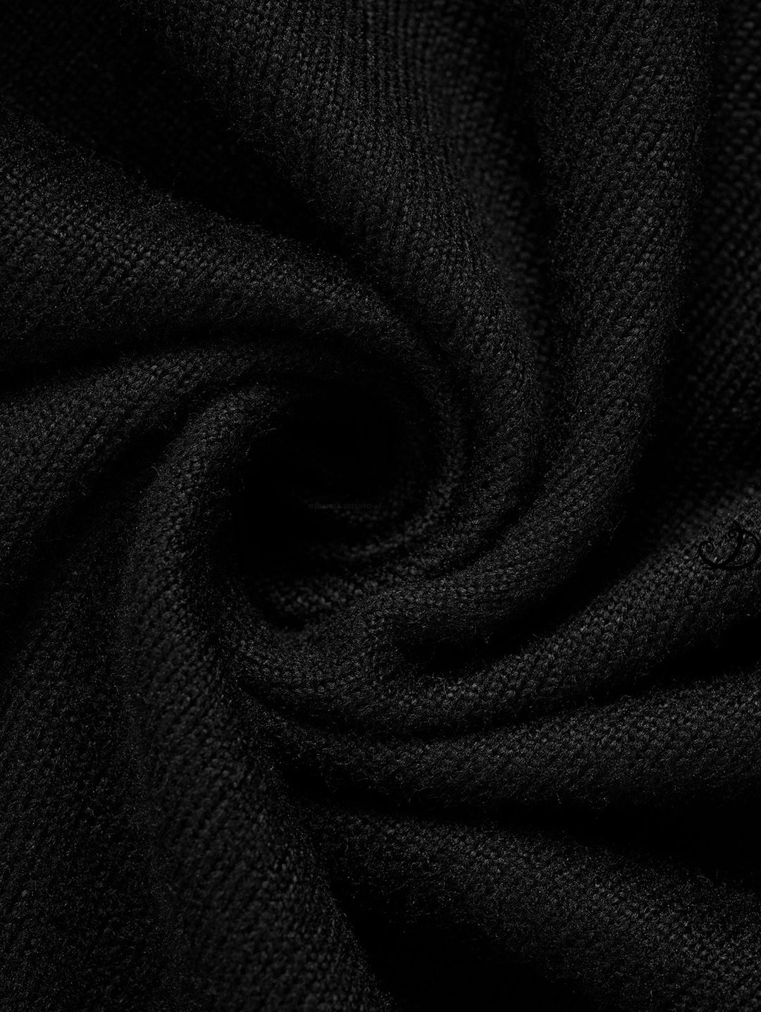 Open Shoulder Knit Foldover Long Sleeve Buckle Strap Long Top